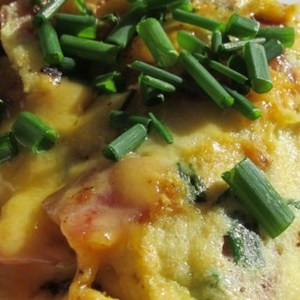 Omelette Con Prosciutto E Formaggio