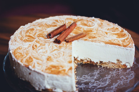 Torta Di Caffè Alle Briciole Di Cannella Intere