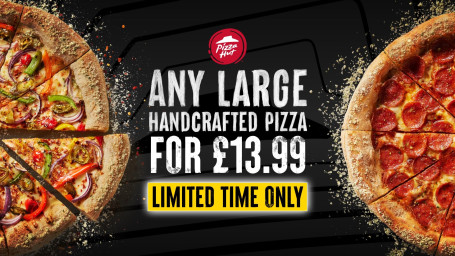 Limited Time Only: New! Handcrafted Pizzas