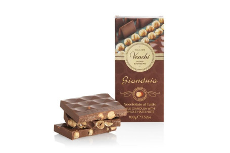 Milk Gianduia Hazelnut Bar (100G Yuán Lì Zhēn Zi Niú Nǎi Qiǎo Kè Lì Zhuān (100Kè