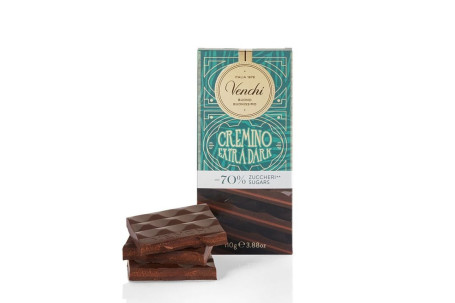 Dark Chocolate Cremino Bar -70% Sugars (110G Jiǎn Táng70% Sān Céng Hēi Qiǎo Kè Lì Zhuān (110Kè