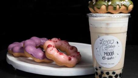 1 Drink 3 Gf Mochi Donuts