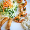 B2. Grilled Shrimp And Rocket Shrimp Roll