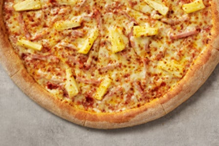 Hawaiian  Medium Authentic Thin Crust