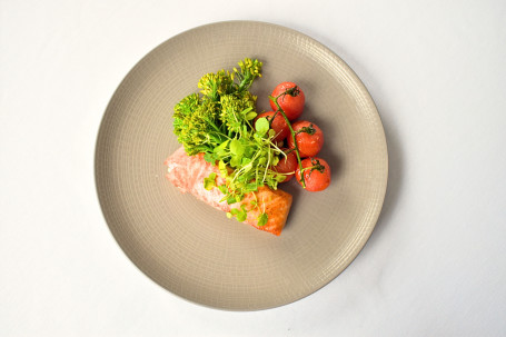 Salmon With Fresh Vegetable