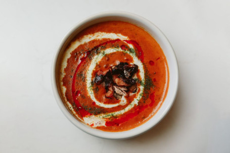 Black Lentils And Kidney Beans Stew Made With Creamy Makhani Sauce And Dried Kashimiri Red Chili