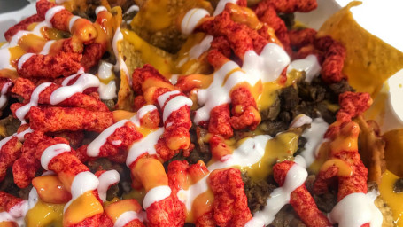 Hot Cheetos Nachos