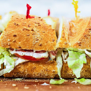 Panino Club Con Tacchino E Pancetta