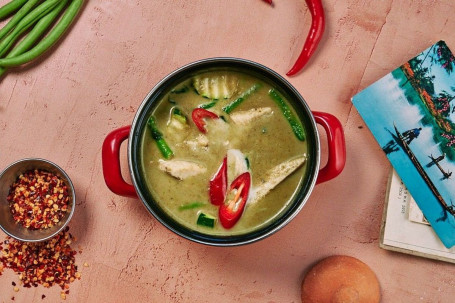 Thai Green Curry With Plant-Based Chicken