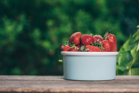 Sorbetto Di Fragole Selvatiche