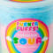 Pucker Puffs Sour Rainbow Cotton Candy