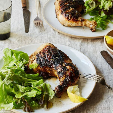 Pasto Per Bambini Con Coscia Di Pollo