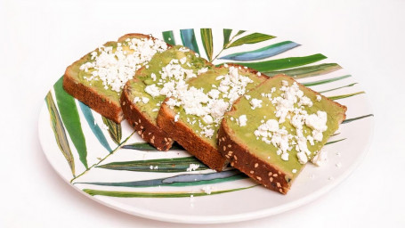 Green Eggs Guac Toast