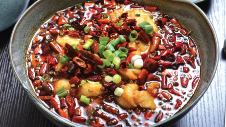 Sichuan Style Fish Fillet In Hot Oil Fèi Téng Yú