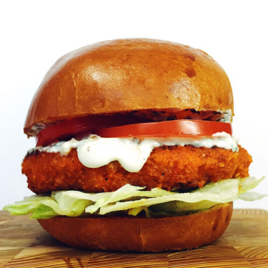 Buffalo Bleu Chicken Burger