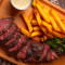 12Oz Hanger Steak 12Ān Shì Tàn Kǎo Fēng Mén Niú Liǔ