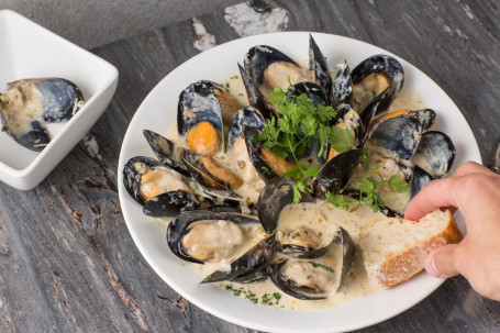 Steamed Us Mussels