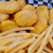 Chicken Nuggets (10) With Fries