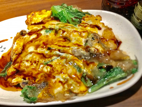 Taiwanese Oysters Omelette