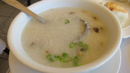 B12. Pork Preserved Egg Porridge