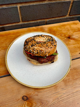 Cauliflower Bhiaji Bagel