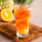 Xiān Fèng Lí Shuǐ Guǒ Chá Dòng Fresh Pineapple Fruit Tea Cold