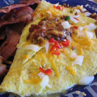 Omelette Al Peperoncino E Formaggio