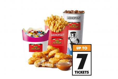 Pacchetto Monopoly 10Pc Chicken Mcnuggets