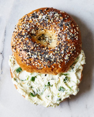 Bagel Con Crema Di Formaggio