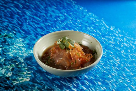 Chuān Wèi Hǎi Zhē Tóu Xiǎo Shí Sea Blubber, Spicy Sauce Snack