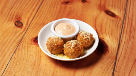 Pumpkin Feta Arancini With Sofrito Parmesan (3Pcs)