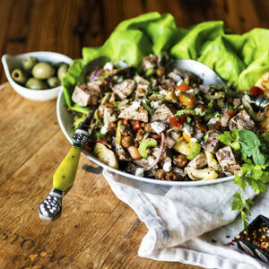 Insalata Di Pollo Alla Griglia