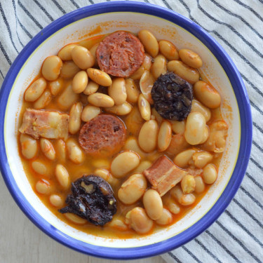 Stufato Di Fagioli Asturiani