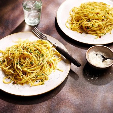 Spaghetti Aglio E Olio (Scharf)