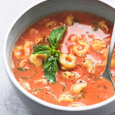 Zuppa Di Pomodoro E Basilico Contorno