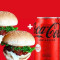 Combo Baconburger+ Coca-Cola Sem Açúcar 350 Ml