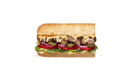 Steak Melt Subway Six Inch Reg;