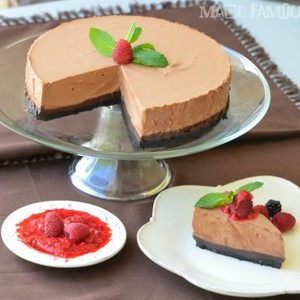 Torta Mousse Al Cioccolato Triplo