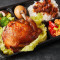 B25 Fried Chicken Quarter Rice Plate Sū Zhà Jī Tuǐ Fàn