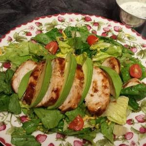 Bbq Insalata Di Pollo Arrosto Al Forno