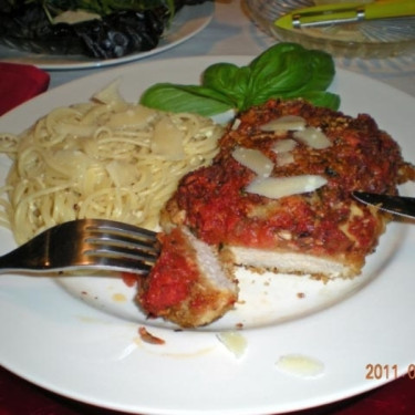 Cena Di Vitello Parmigiana