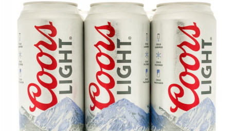 Coors Light Can Abv: 4.2% 6 Pack