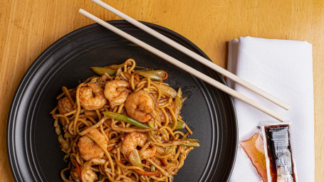 N1. Shrimp Lo Mein (Soft Noodles)