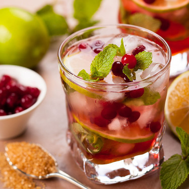 Cranberry Mojito