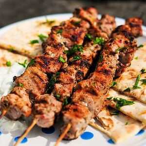 Piatto Di Souvlaki