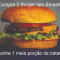 2 Burger Tipo Smash E Ganhe 1 Meia Porção De Batata Palito.