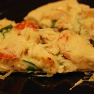 Pizza Di Pollo Alla Fiorentina