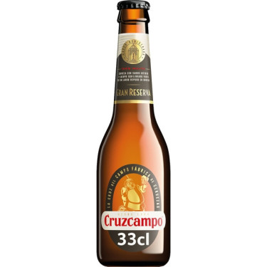 Birra Cruzcampo, 0,33L