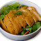 Crispy Chicken Over Salad With Peanut Dressing