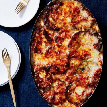 Pranzo Di Melanzane Alla Parmigiana